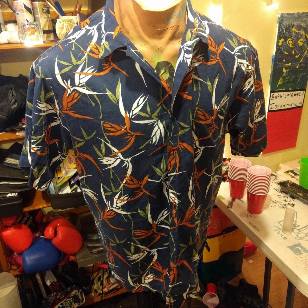 Beautiful floral buttom down shirt